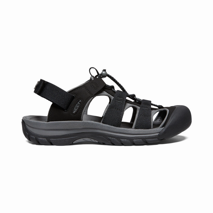 Men's Rapids H2 Sandal  |  Black/Steel Grey Travel-Friendly Shoes Brunch Walk