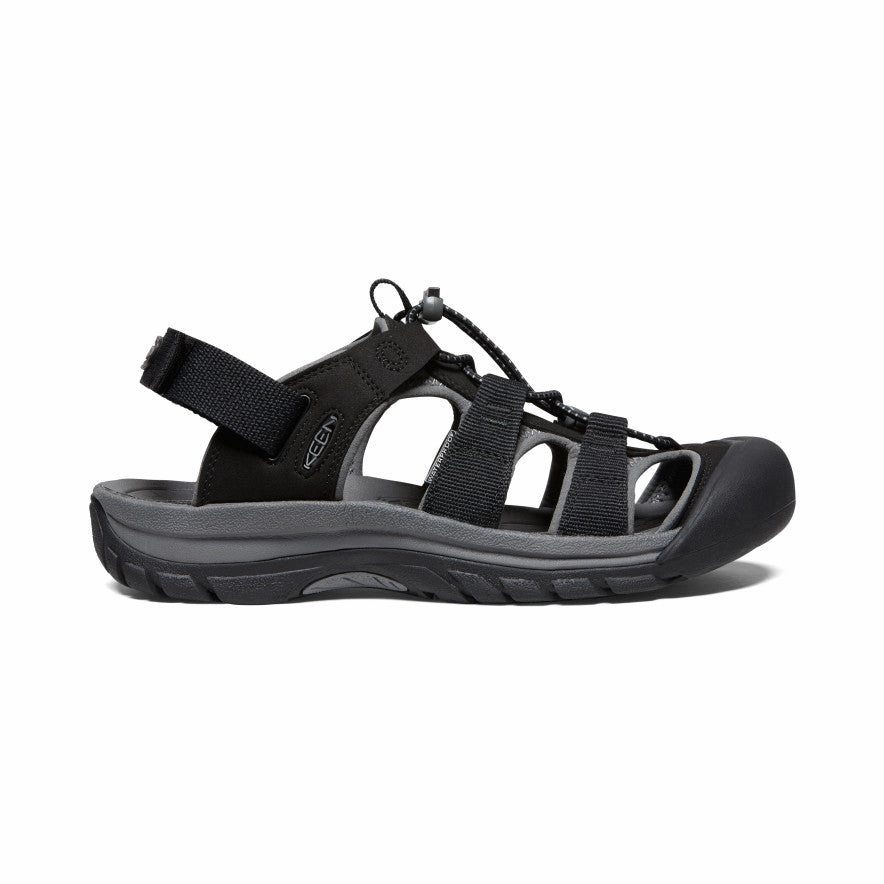 Slip Resistant Sole Men's Rapids H2 Sandal  |  Black/Steel Grey