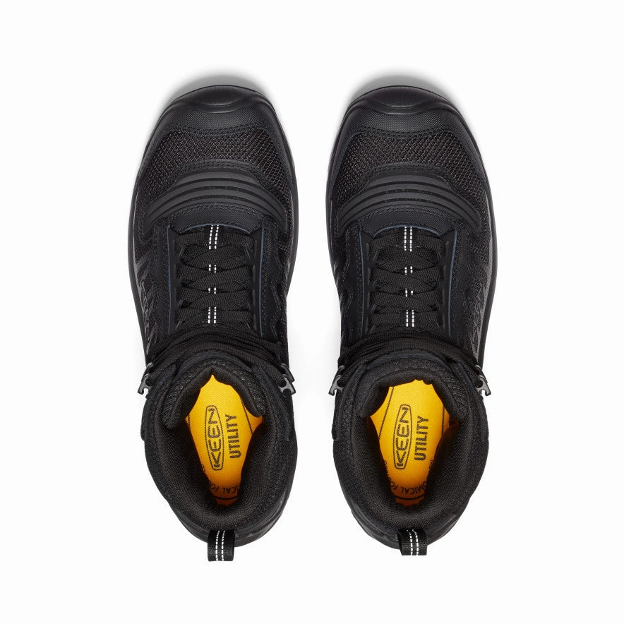 Shank Music Fan Men's Reno Waterproof Mid (Soft Toe)  |  Black/Black