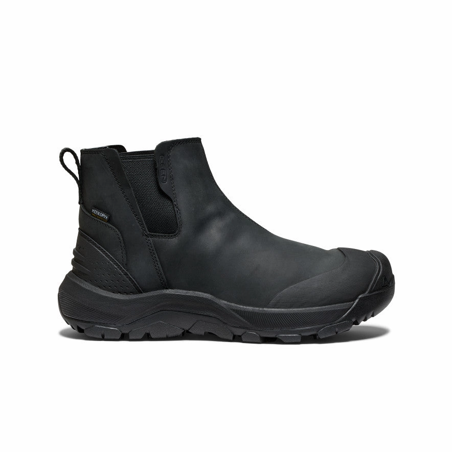 Trail Mode Men's Revel IV Waterproof Chelsea  |  Black/Black