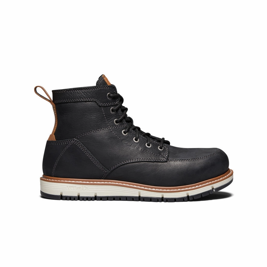 Men's San Jose 6" Boot (Aluminum Toe)  |  Black/Caramel Cafe Low Profile Cold Climate