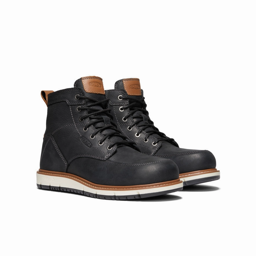 Men's San Jose 6" Boot (Aluminum Toe)  |  Black/Caramel Cafe Boho Mood