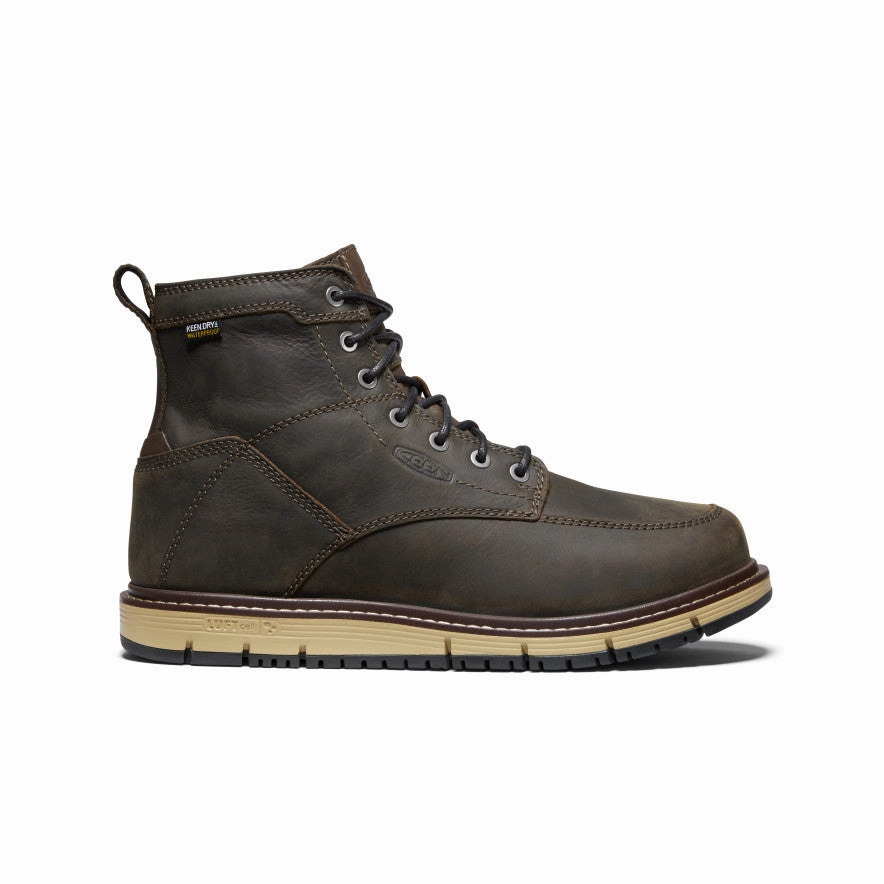 Men's San Jose 6" Waterproof Boot (Soft Toe)  |  Cascade Brown Perfect Fit