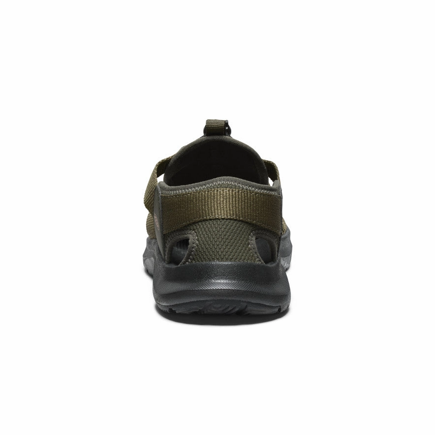 velcro Lightweight Comfort Men's Seanik H2 Sandal  |  Forest Night/Dark Olive