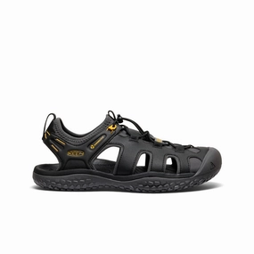 Light Motion Men's SOLR Sandal  |  Black/Gold