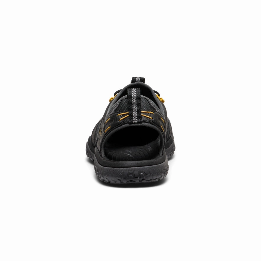 Men's SOLR Sandal  |  Black/Gold Simple Feel