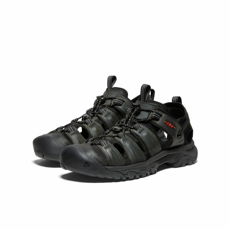 Outdoor Style Arch Cradle Men's Targhee III Sandal  |  Grey/Black