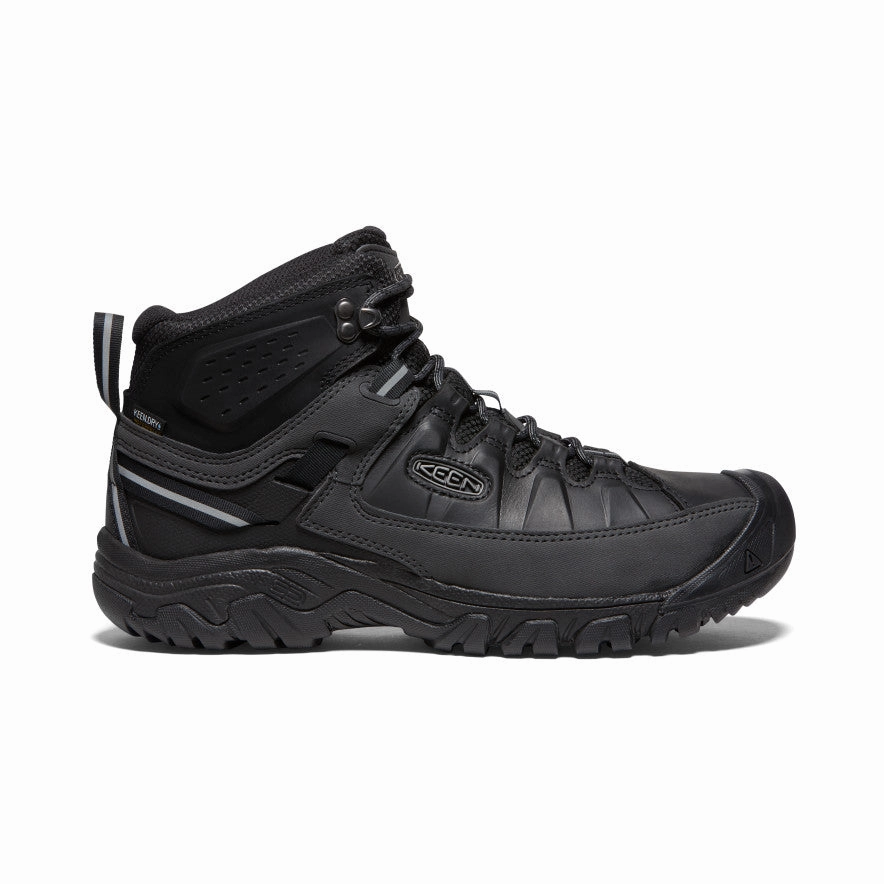 Men's Targhee III Waterproof Mid  |  Triple Black Breathable mesh panel Knit Top