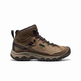 Built Tough Comfortable Wear Men's Targhee IV Waterproof Hiking Boot  |  Brindle/Canteen