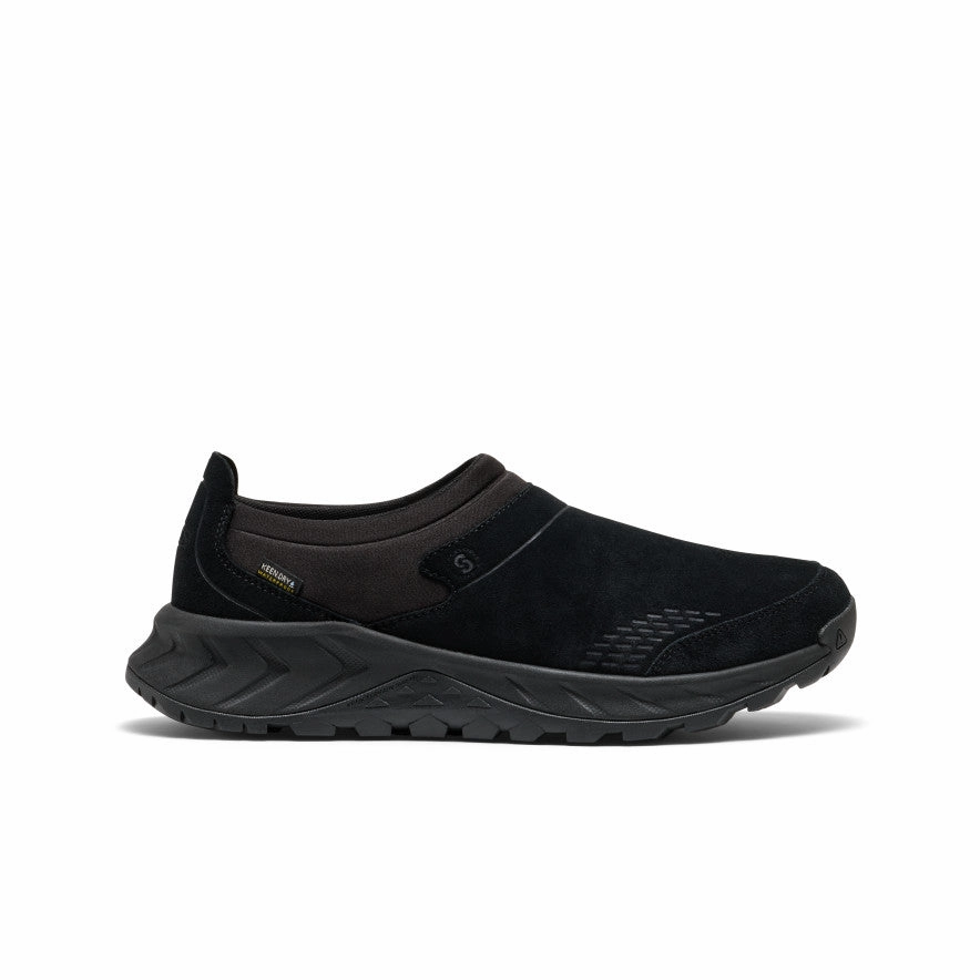 Men's TTS Moc Waterproof Sneaker  |  Black/Black Foot Freedom Arch support