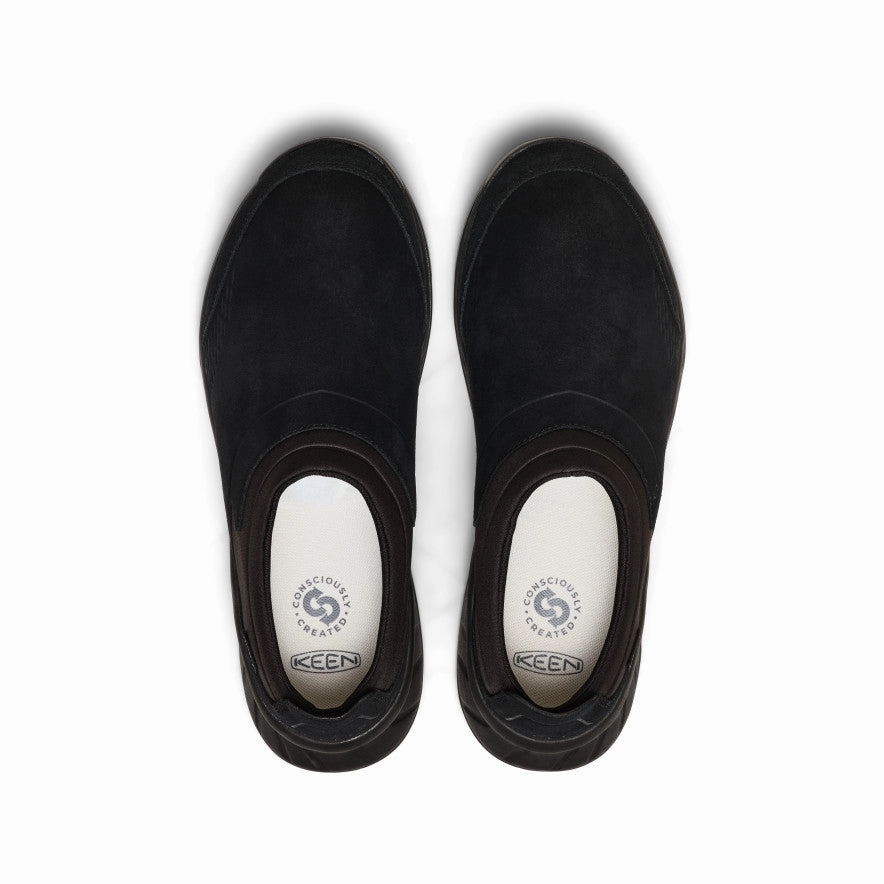 Easy Wear Men's TTS Moc Waterproof Sneaker  |  Black/Black