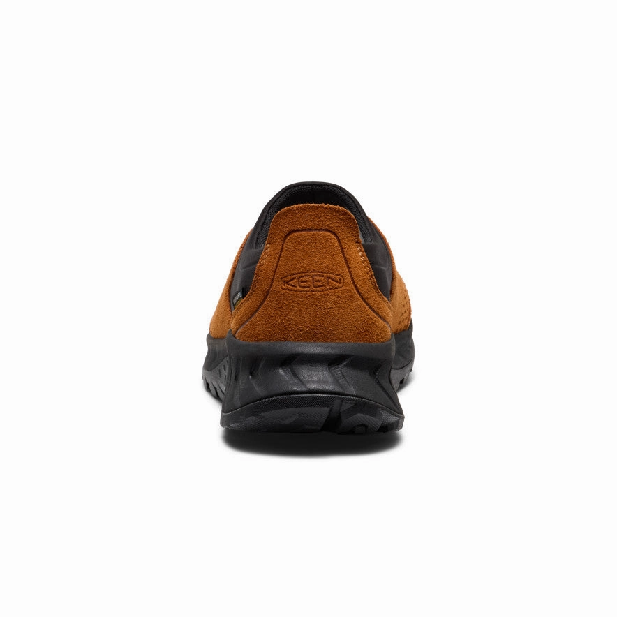 Foot Free Ultra Soft Men's TTS Moc Waterproof Sneaker  |  Roasted Pecan/Black