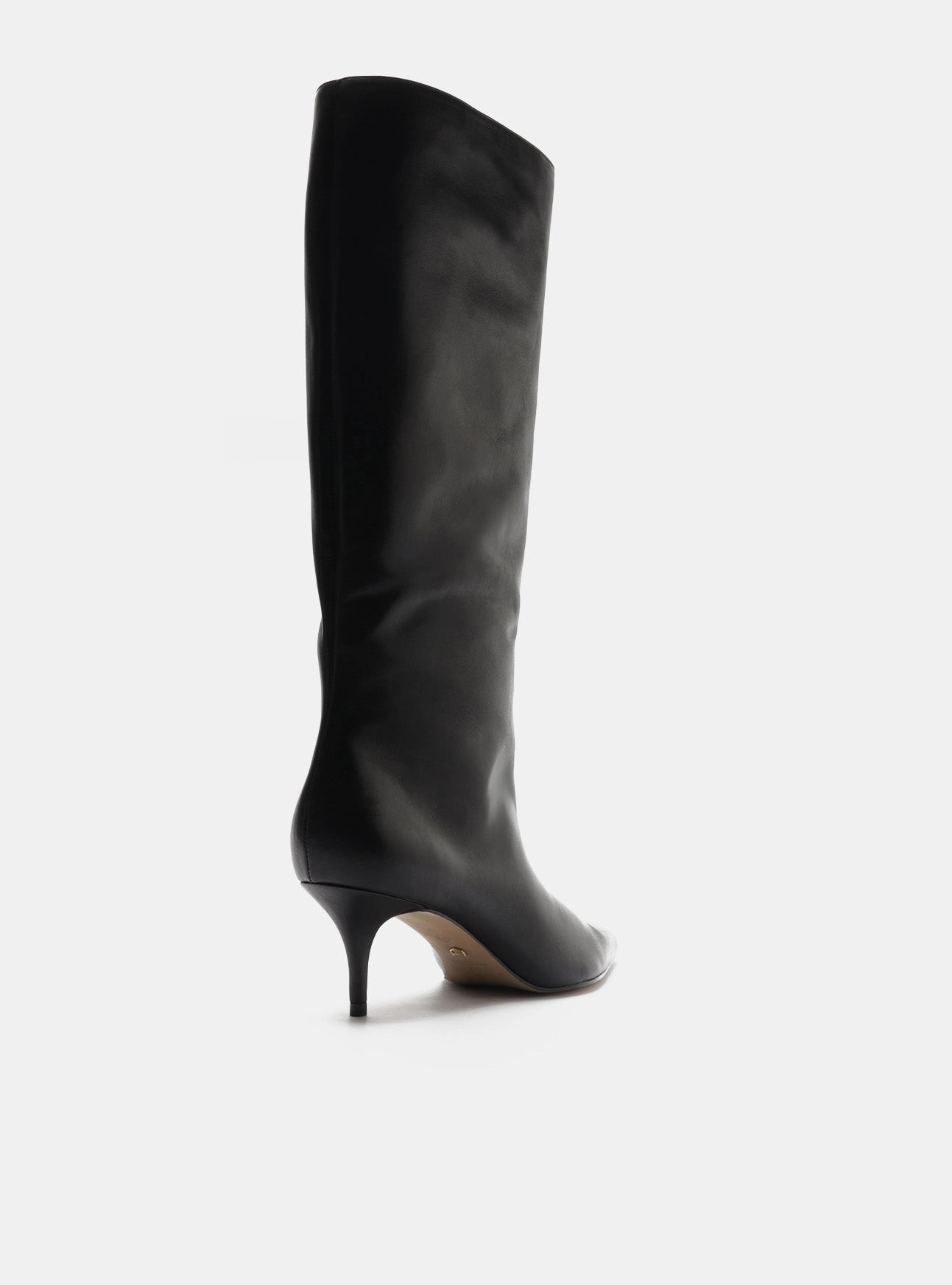 Skye Leather Stiletto Boot Walk Easy