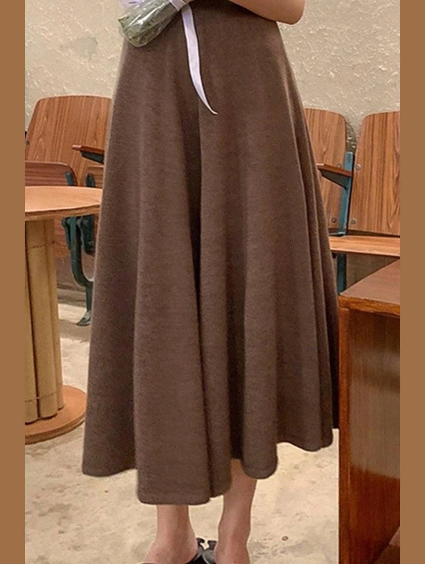 MIDI LENGTH HIGH WAIST CASUAL SKIRT Flex Foam Inserts