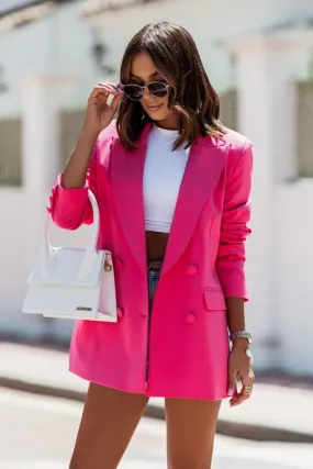 WOMEN DOUBLE BREASTED LARGE POCKET CARDIGAN JACKET100% POLYESTERSIZE S(2)-M(2)-L(2)-XL(2)MADE IN CHINA FrenchTerry