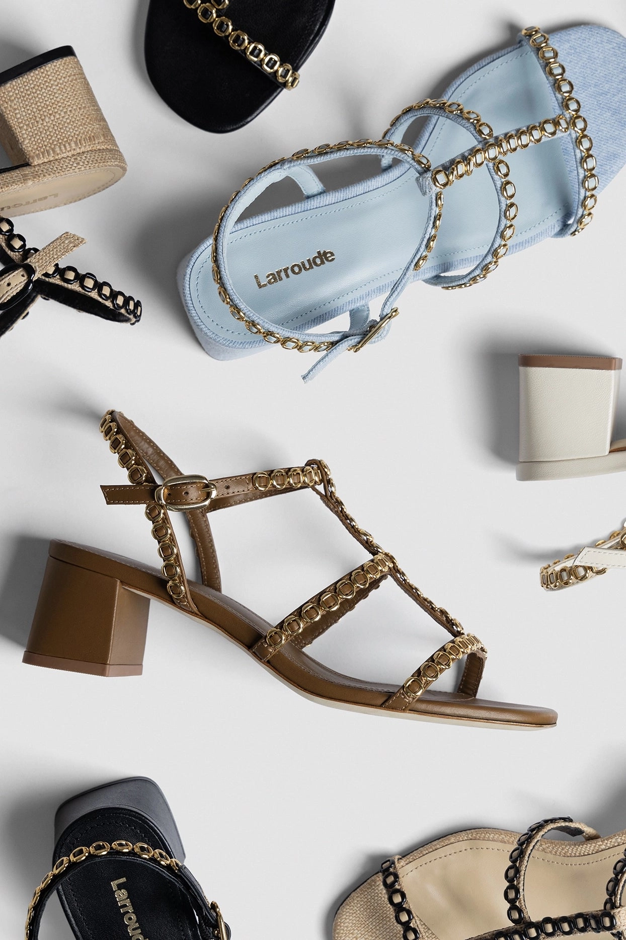 Milanina Block Sandal In Russet Leather Style Base All Day Comfort Fit