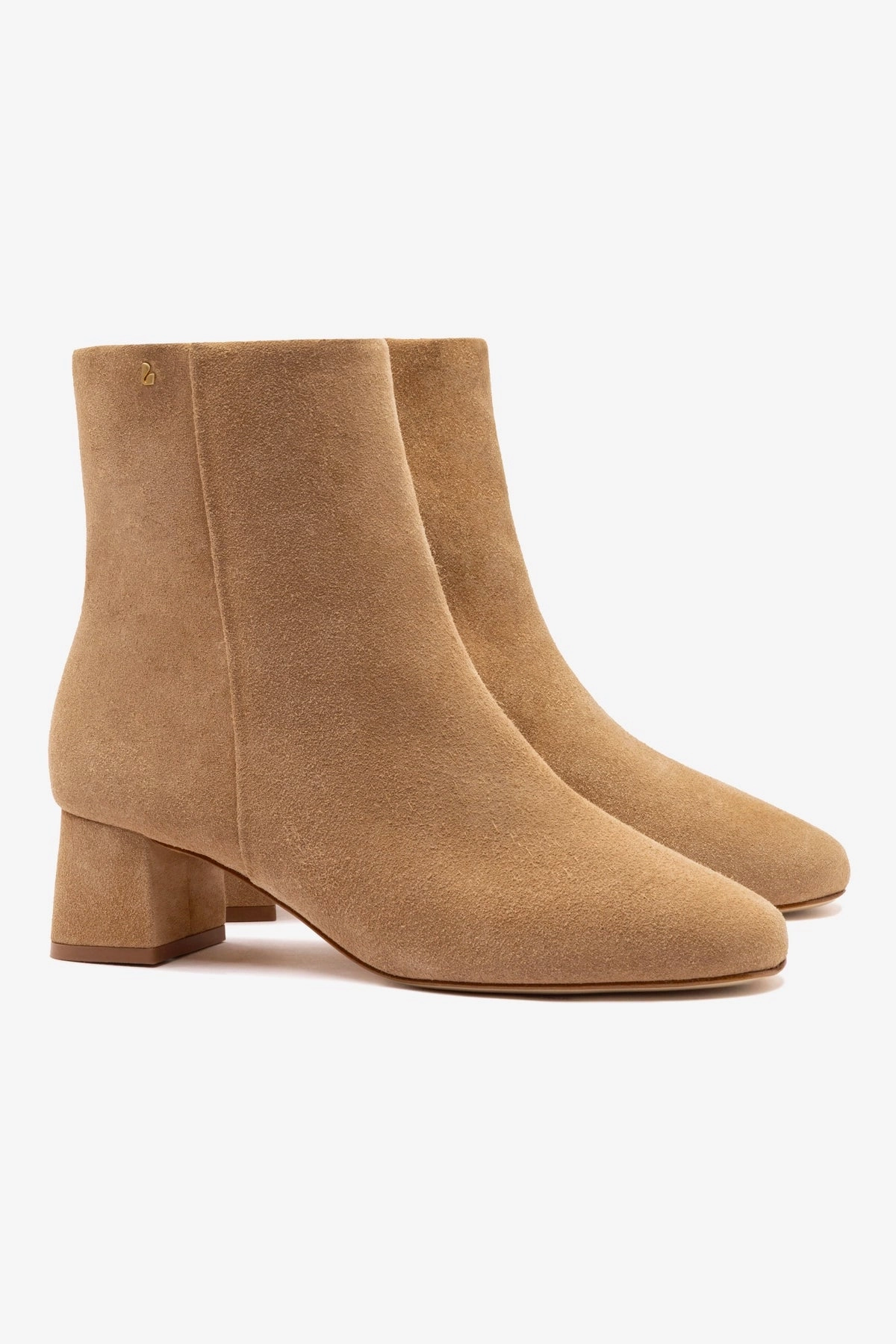 Mini Edie Boot In Peanut Suede Toe Protection Japan Neat