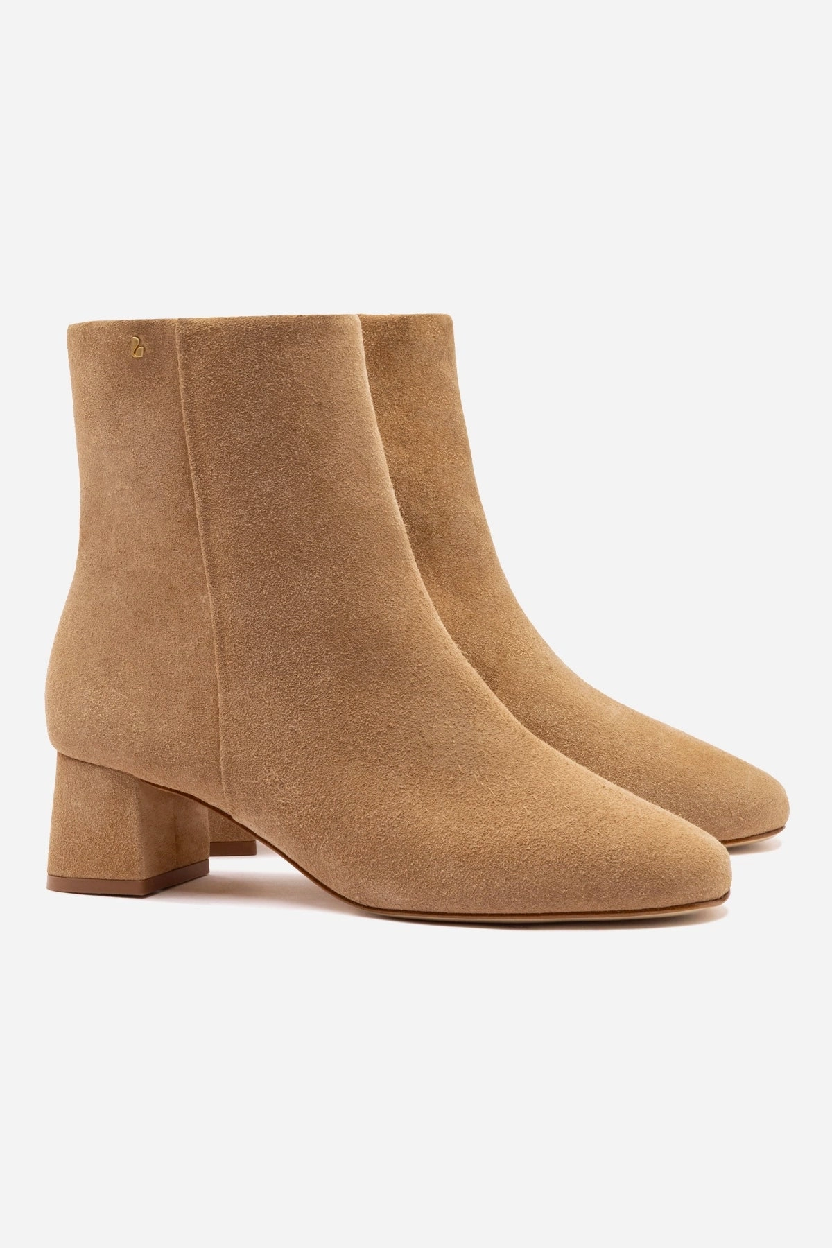 Mini Edie Boot In Peanut Suede Memory Foam Wellness Seekers