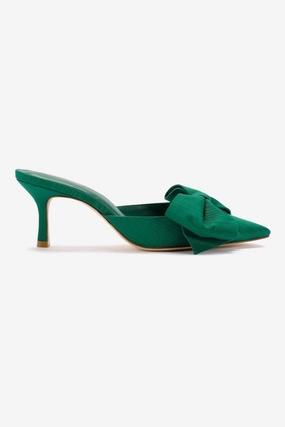 Energy Return System Desert Path Mini Elle Pump In Emerald Fabric
