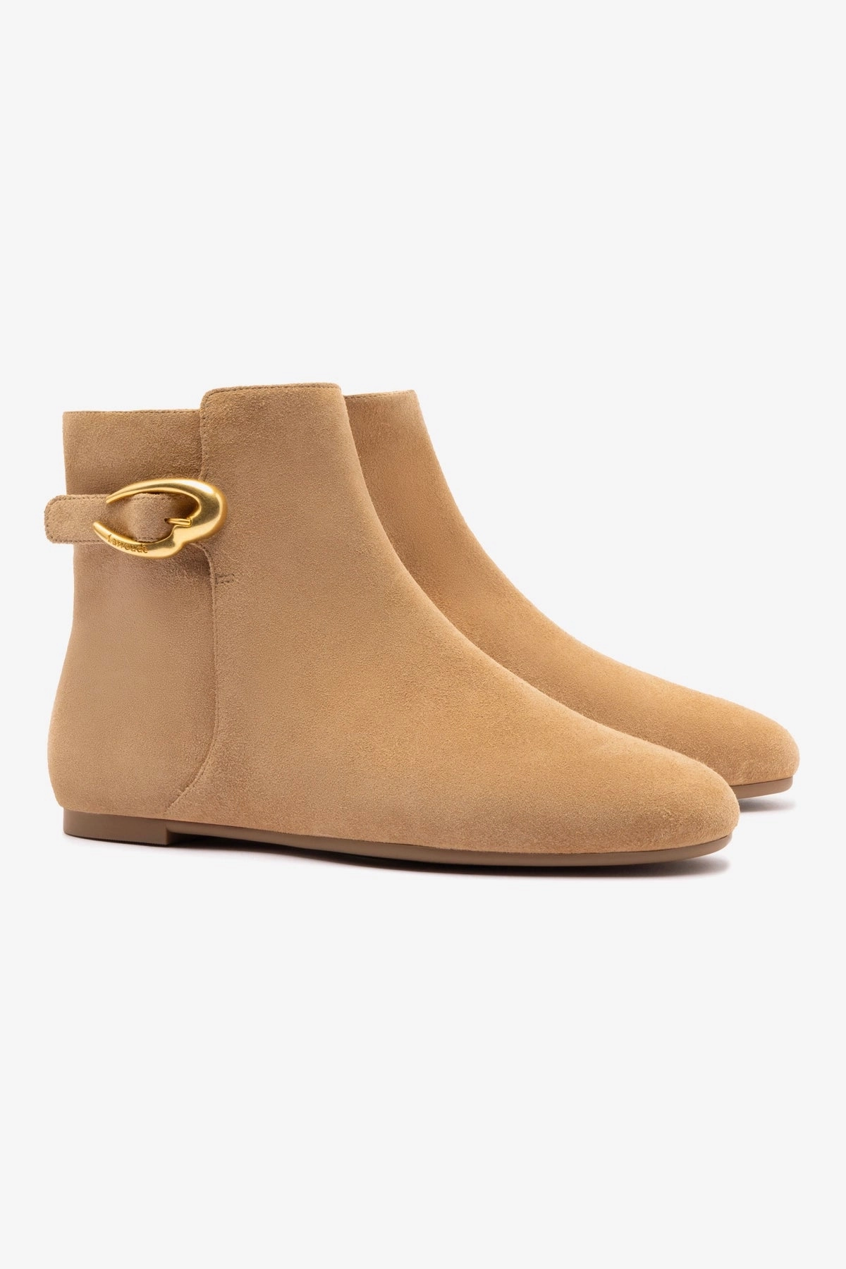 Vibration Dampening Layer Mini Verona Boot In Peanut Suede