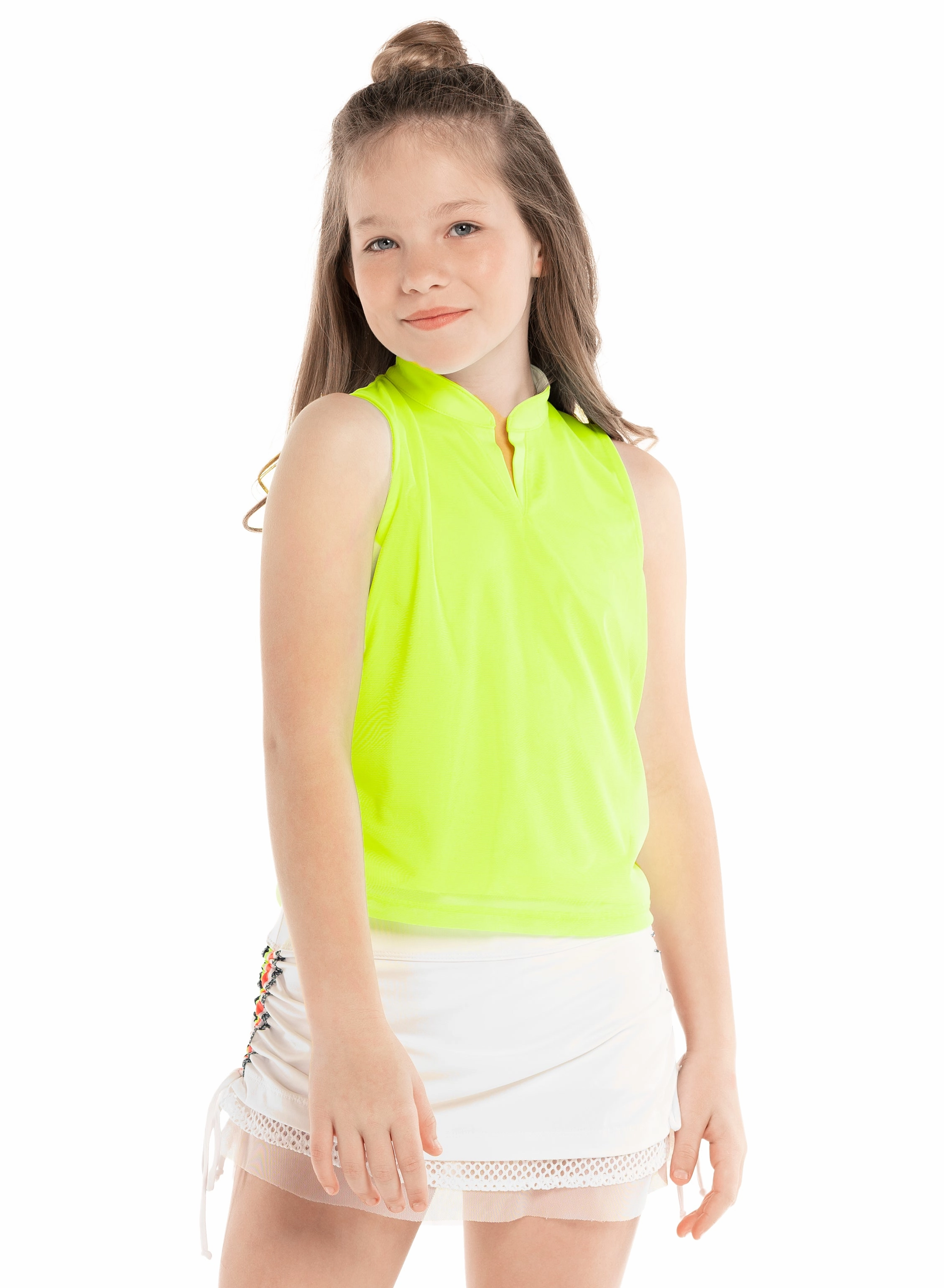 Mesh Is More Tank Reflective accents