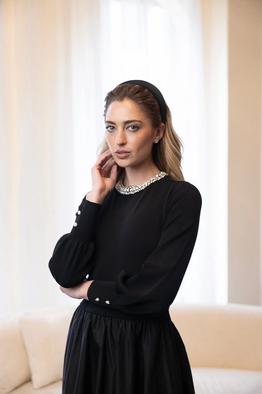 Mira MM Dress Statement-Print Petite Chic