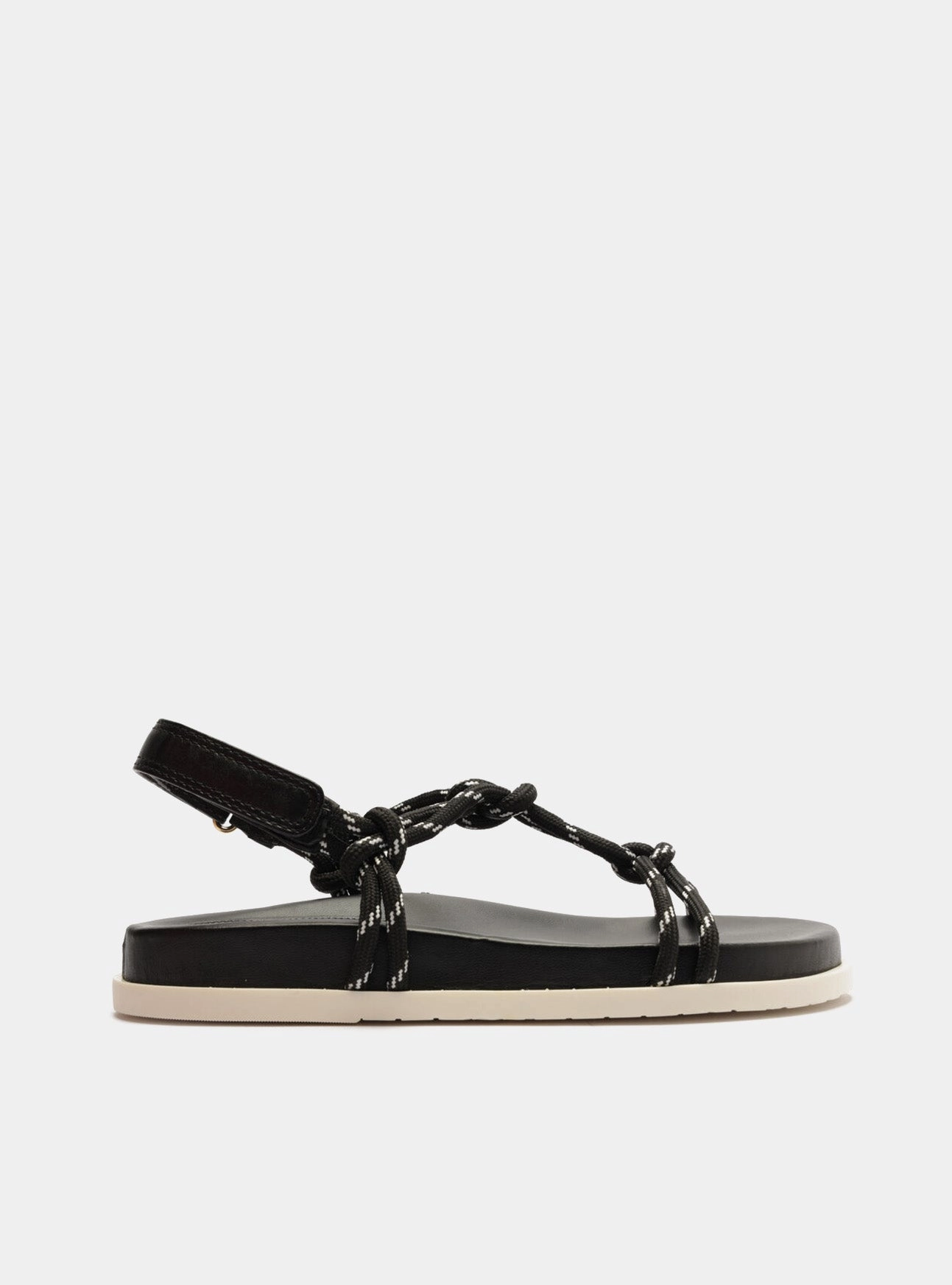 Miranda Flatform Leather  Sandal Wide Toe Box Design Casual Outdoor Shoes