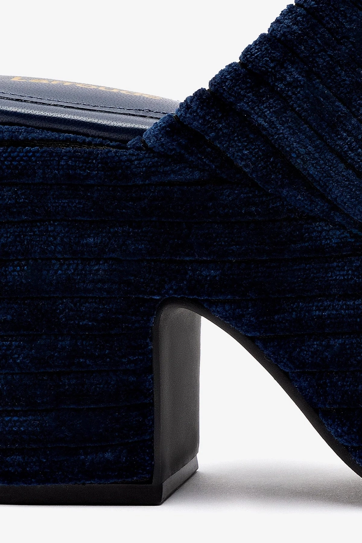 Miso Platform Clog In Midnight Velvet Comfortable Design