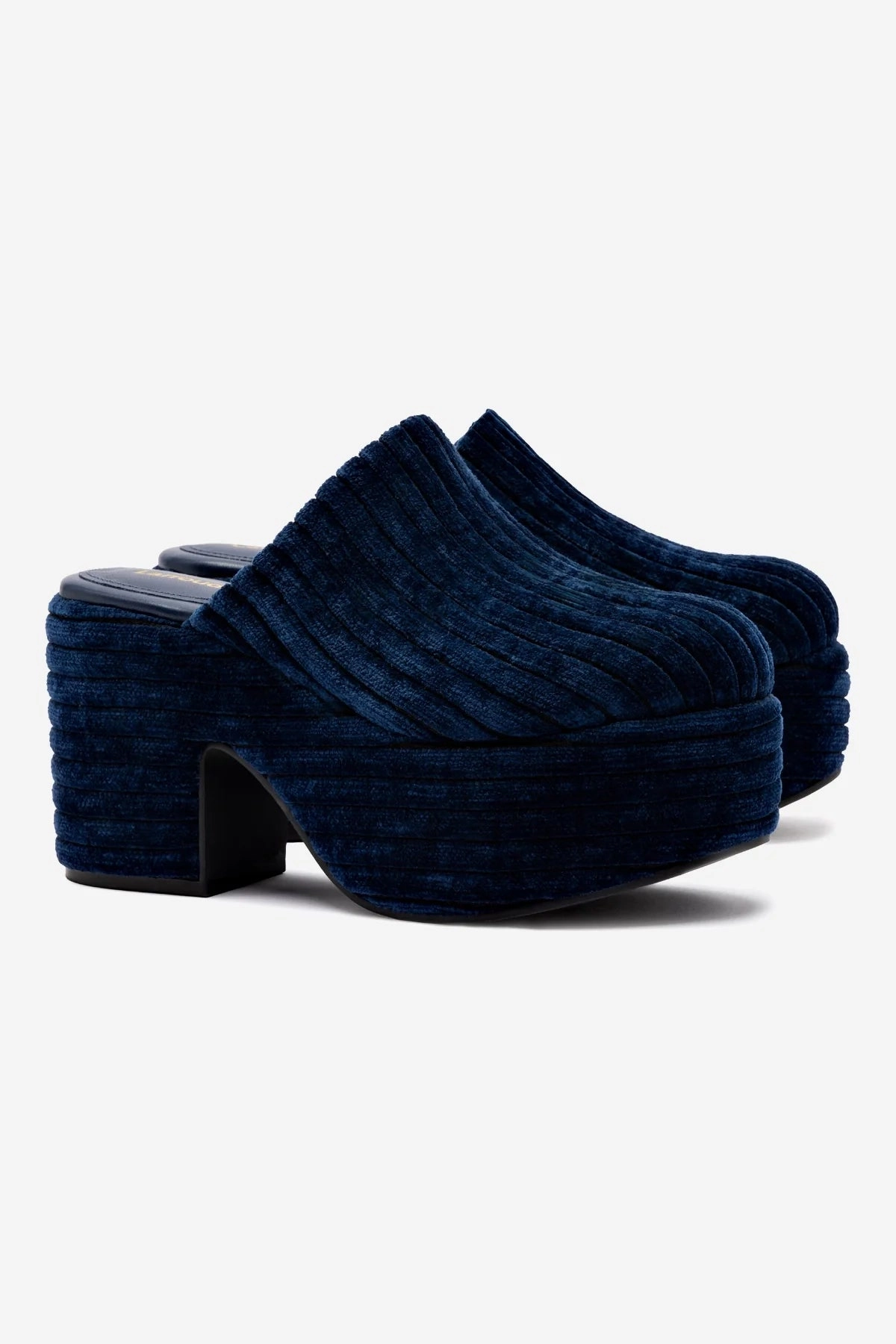 Tech Glow Miso Platform Clog In Midnight Velvet