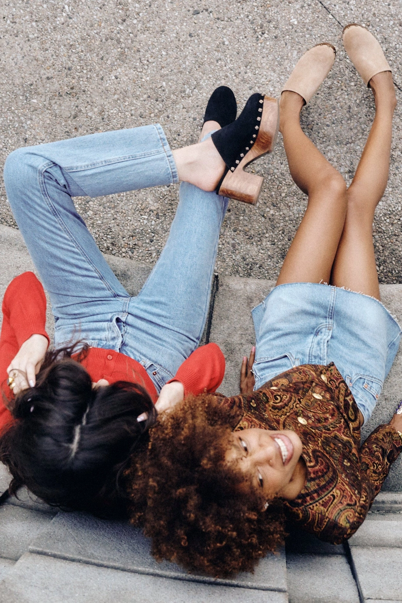 Miso Wooden Platform Clog In Black Suede Luggage Fit