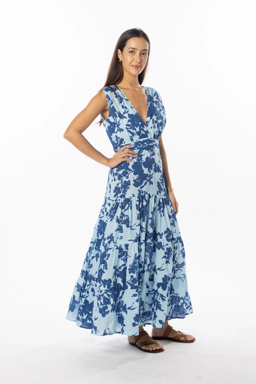 Soft Glide Charming Comfort Hazel Dress Blue Harbor