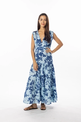 Hazel Dress Blue Harbor Color Pop