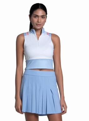 Stretch Fit Edge Cut Crop Tank