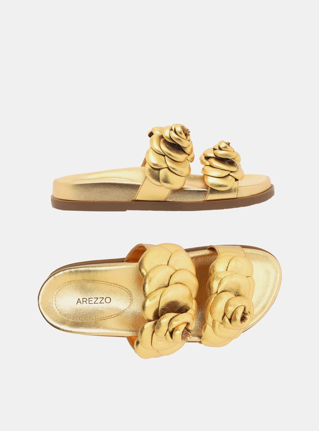 Long Step Supportive frame Poppy Leather Flat