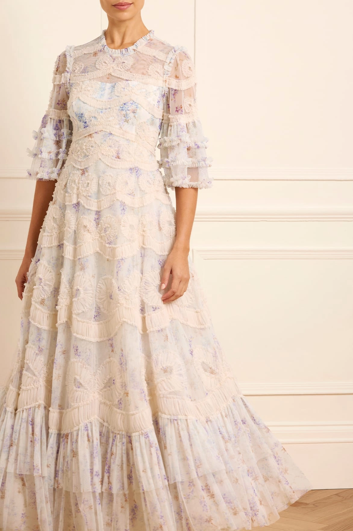 Ophelia Ditsy Ingrid Gown Timeless Edge