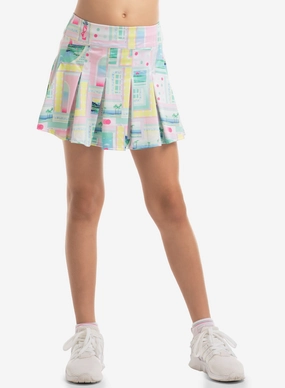 MoistureWickingMaterial Deco Love Club Skirt W/pocket - Girls