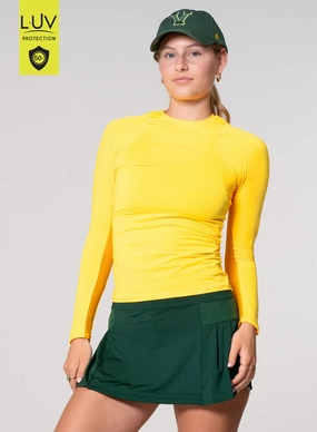 SeamFree Knitting ColorfastMaterial Breeze Long Sleeve Crew