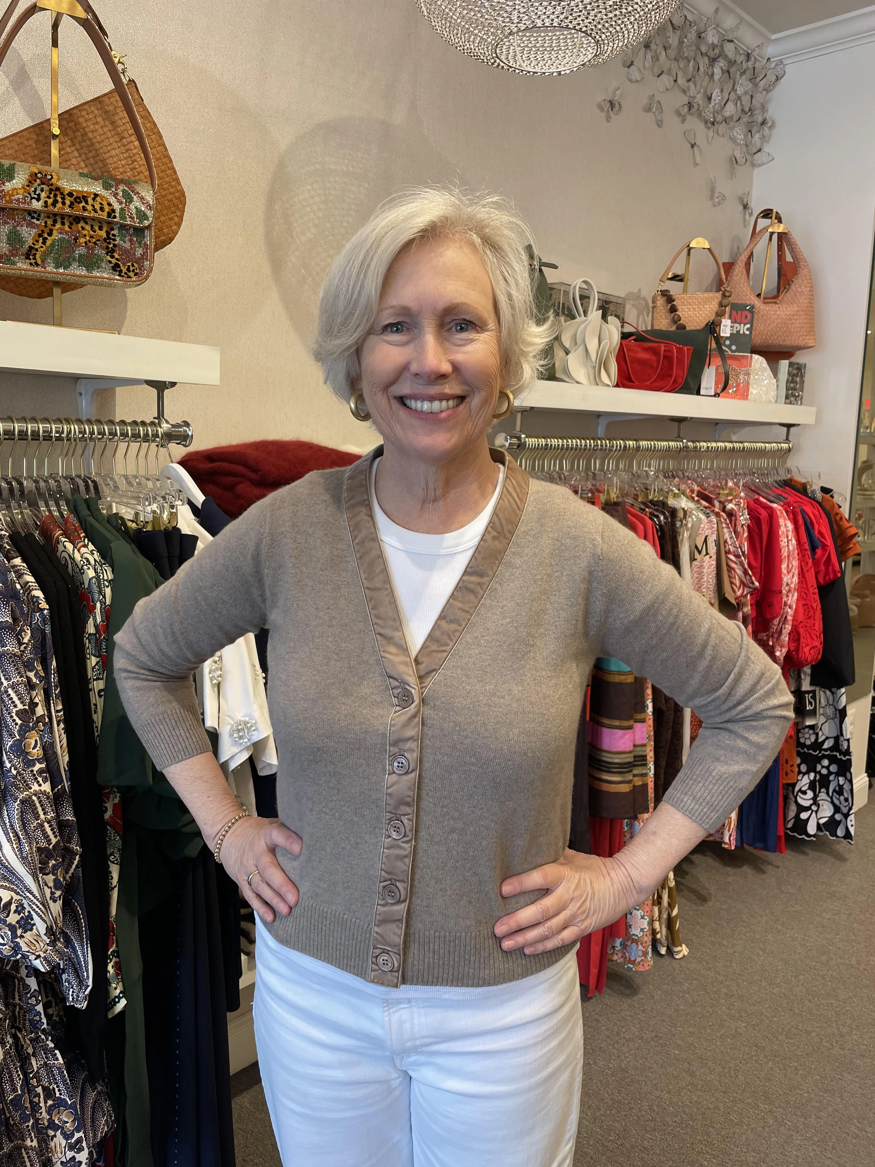 SleevelessOption Versatile Design Velvet Little Cardigan Conway