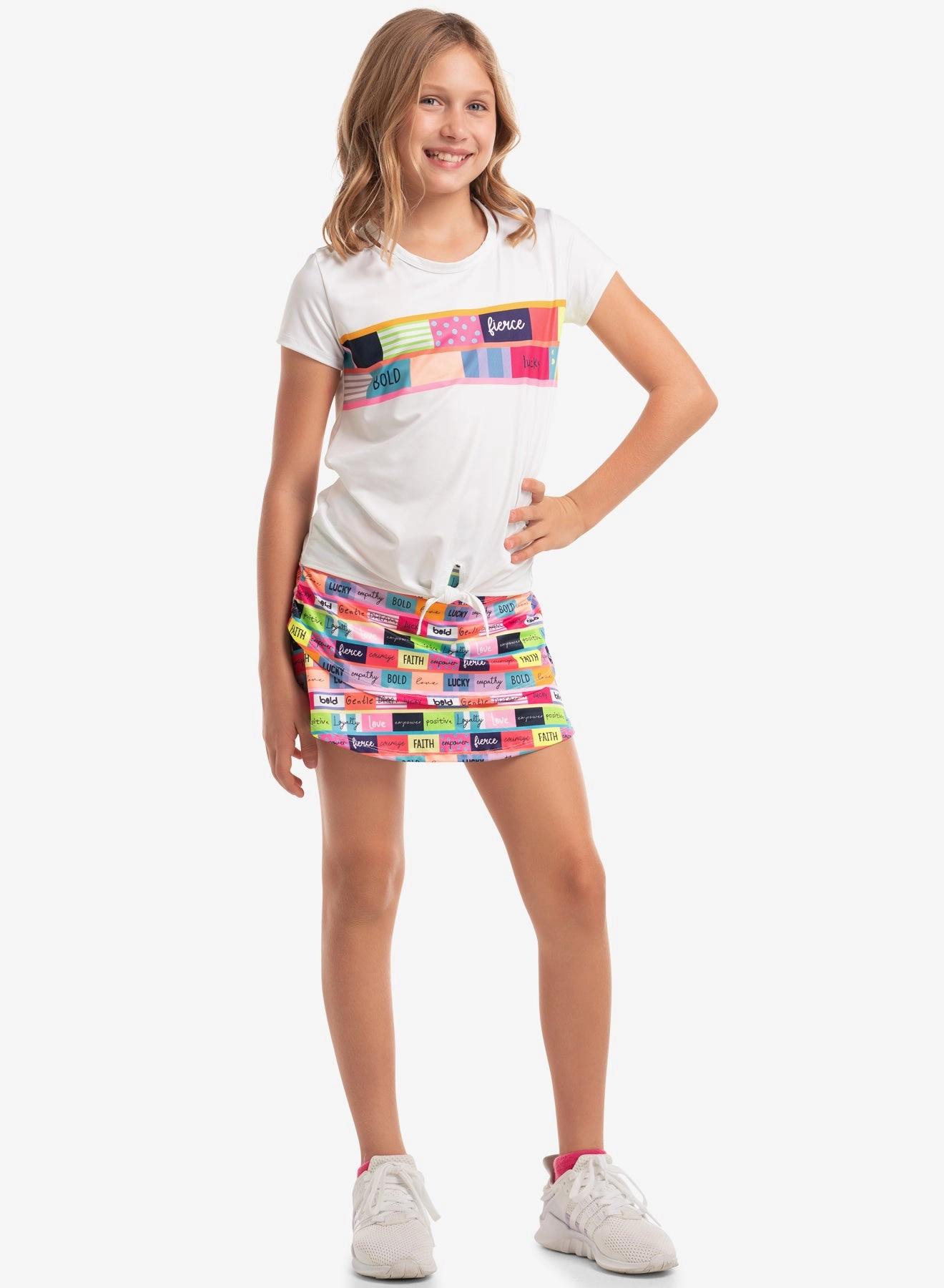 HighDurabilityWeave PlushLining Motivate Me Short Sleeve