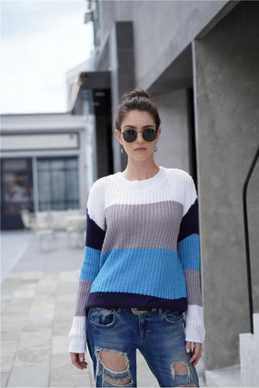 Fashion Statement Stylish Dress MULTI COLOR SWEATER