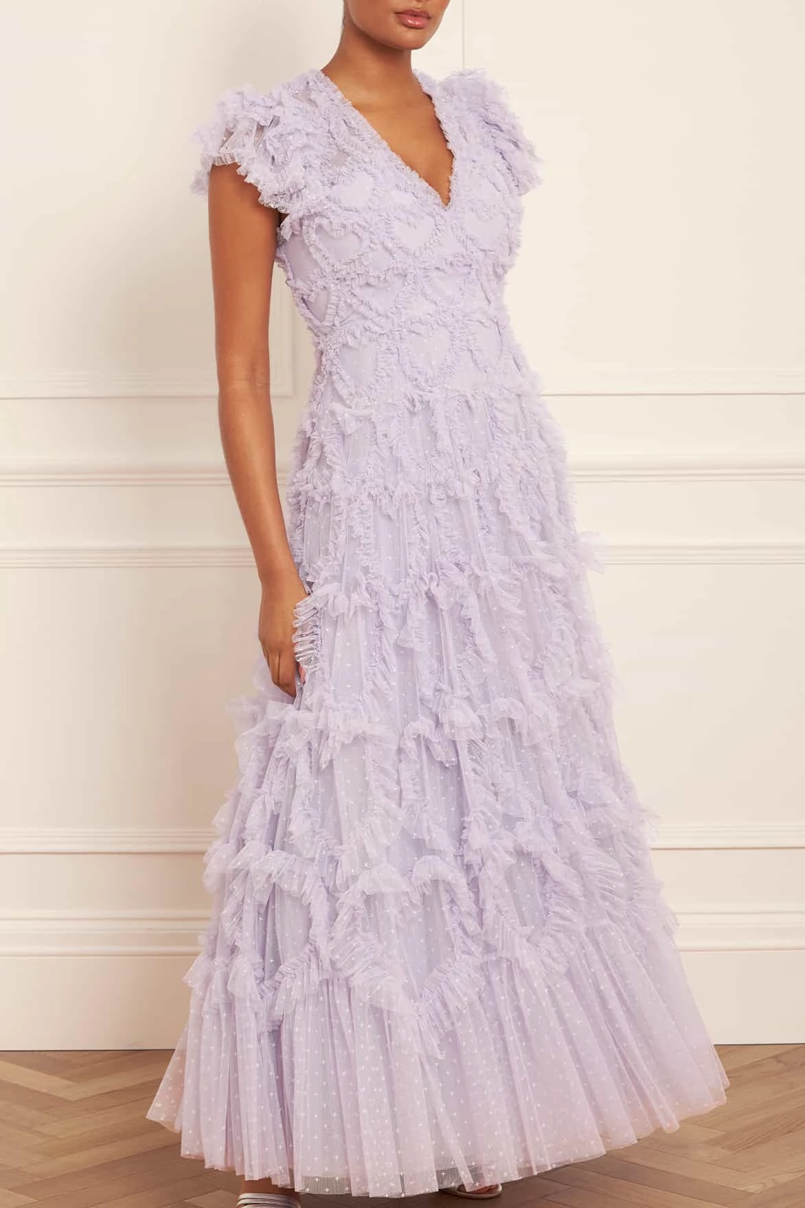 Clean Base Perfect Layers Amorette V-Neck Gown