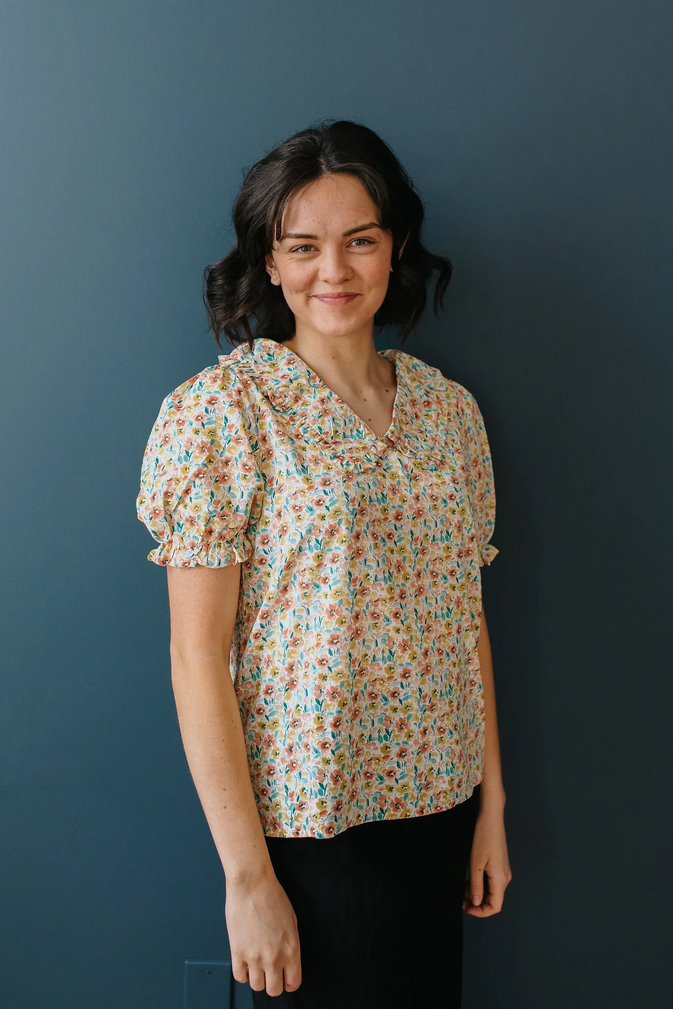 Natural Fiber Blend AirflowVents Madeline Top