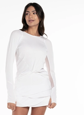 Reflective accents Stretchable Neckline Wrap It Up Long Sleeve