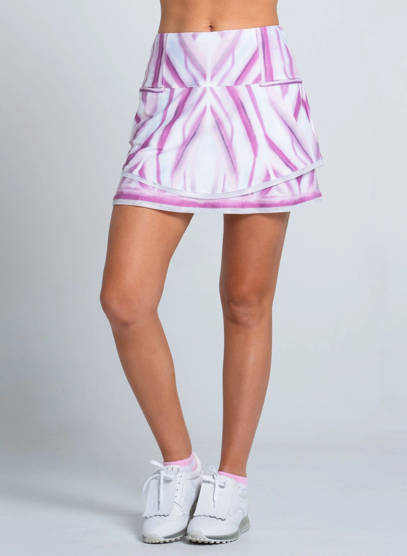 Mystic Petal Skort-short Breathable Mesh Back