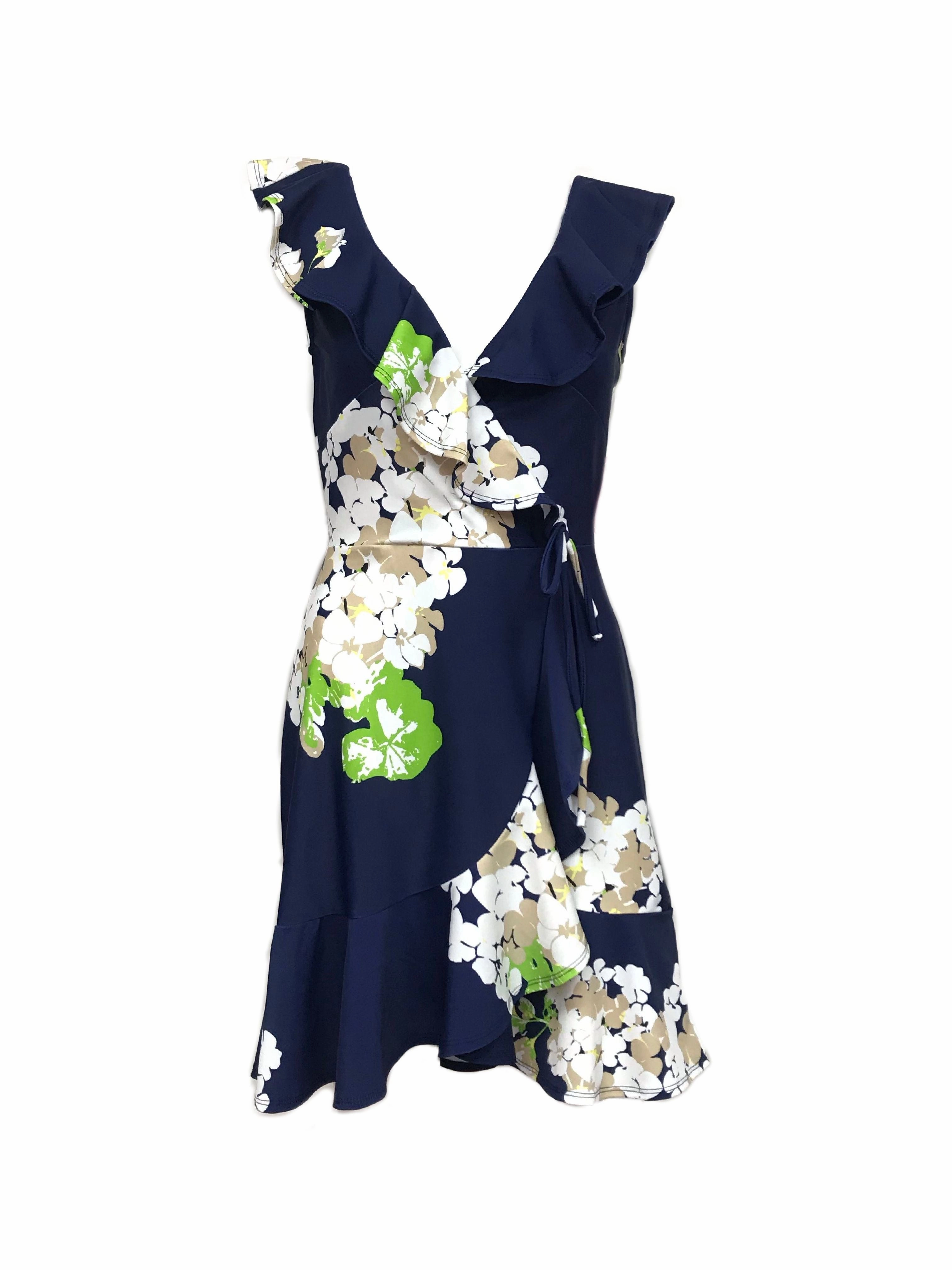 Church Scene Soft Vibes Naples Faux Wrap Dress Hydranium