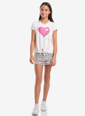 Lovely Balloon Short Sleeve FrenchTerry