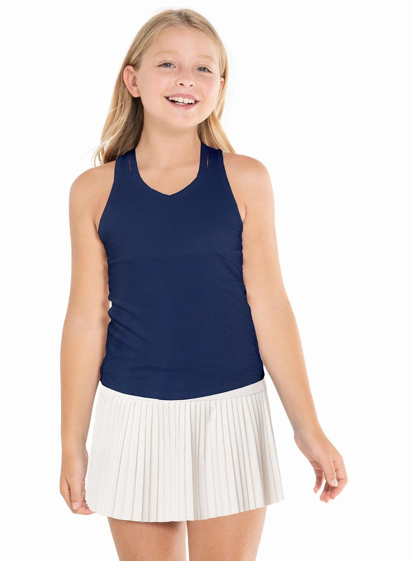 Light material V-neck Cutout Tank