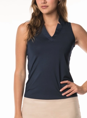 Reflective Safety Accents WeightedHem Chi Chi Tank