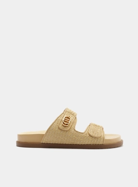 Amina Flatform Sandal Quick Release Buckle