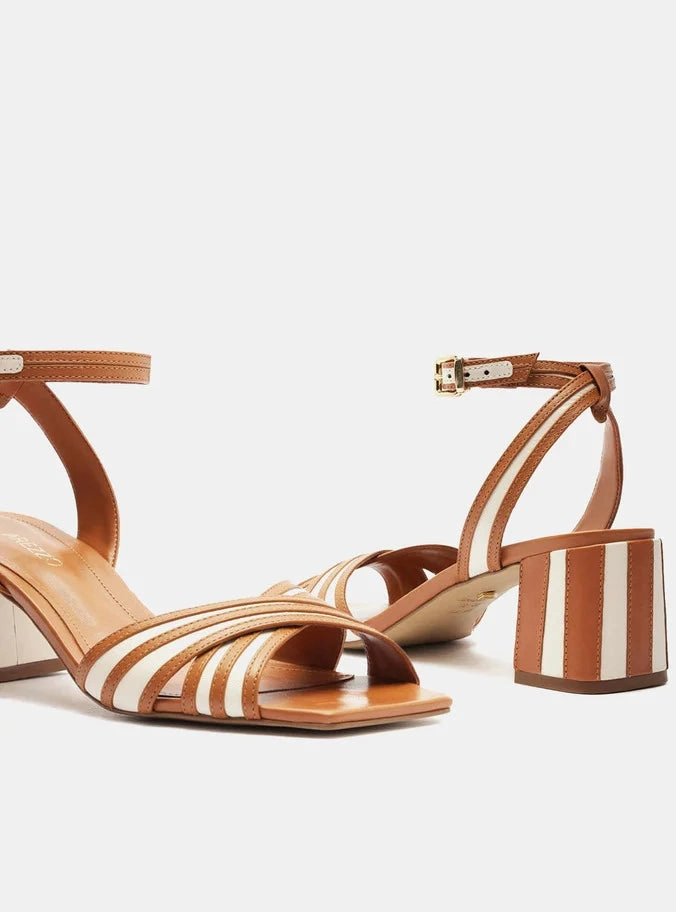 Heel Support Foot Flex Bonnie  Block Sandal